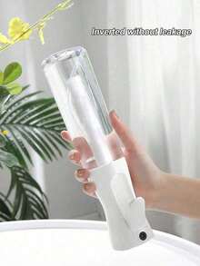 1/2 200ml Multi-Purpose Continuous Spray Bottle, High Pressure Sprayer, Ultra Fine Mist, Makeup Spray Bottle, Garden Sprayer, Hair Mist Bottle, Refillable Fine Mist, Suitable For Salon, Cleaning, Plants, Essential Oils, Office, Outdoor, Portable, Smooth Back Brush Head - Black - View 9