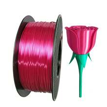 Seda Rosa Rojo