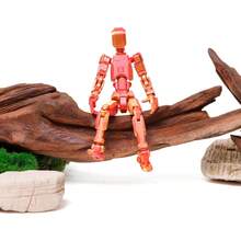 Ensamblaje de Muñeca Móvil T13, Muñeca Móvil Titan13 Impresa en 3D, Titan13 Impreso en 3D, Ensamblaje de Figura de Juguete Lucky 13: Juguetes y Juegos - Dulce - Ver 3