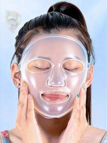 3pcs Electroplating Soft Brush Silicone Facial Mask Brush 1 White Silicone Facial Mask Double Head Facial Mask Silicone Brush Soft Hair Mud Application Film Special Brush Application Type Facial Cleaning Tool Special For Beauty Salon - Multicolor - View 3