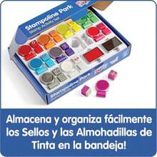 hand2mind Numberblocks Stampoline Park Stamp Activity Set 20 Estampillas para Niños 12 Almohadillas de Tinta Lavables Juguetes Matematicos Preescolares Arte y Manualidades para NiñosDuradero y cultiva el interés de los niños - Multicolor - Ver 5
