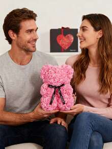 Gấu bông hoa hồng lãng mạn, Gấu bông hoa hồng nhân tạo vĩnh cửu, Tạo không khí lãng mạn, Món quà lý tưởng cho Ngày Valentine, Kỷ niệm, Đám cưới, Trang trí nhà cửa, Quà tặng Ngày Valentine, Gấu bông nhiều màu sắc và kiểu dáng, Quà tặng cho người lớn tuổi, Quà tặng Ngày của Mẹ, Thích hợp để tặng cho người thân yêu, đối tác, bạn bè và gia đình. - Nhiều màu - Xem 6