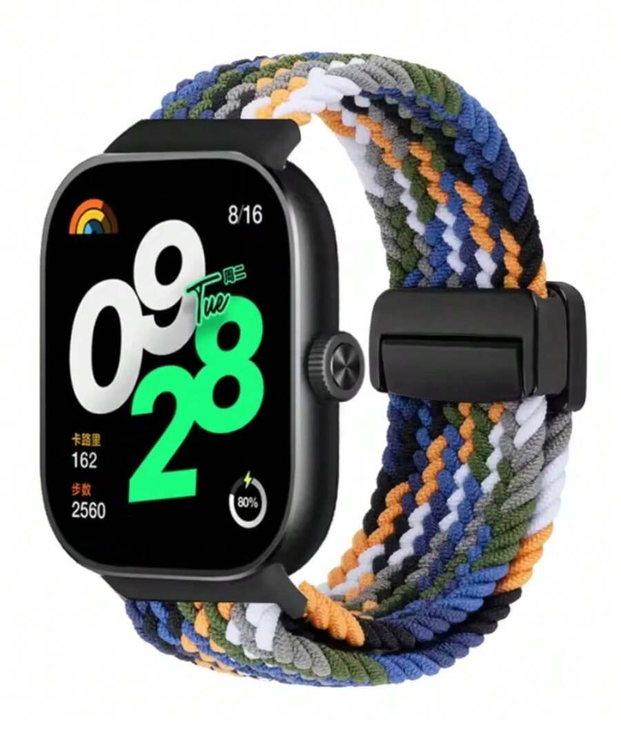 SMART WATCH MX Correa De Nylon Trenzado Magnética Para Xiaomi 8 Pro Y 9 Pro - Multicolor 2 - Ver 1