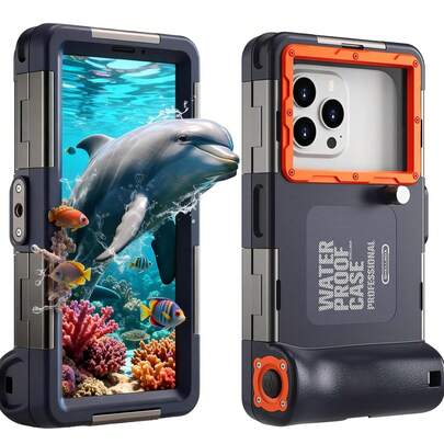 Capa Protetora Para Telefone De Mergulho À Prova D'água IOS Android fotografia e gravação de vídeo subaquáticas lay-15