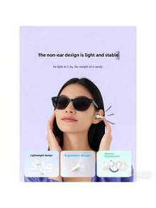 UGREEN WS209 開放式耳夾耳機 HiTune S3 充電15分鐘聽歌2小時 12mm動圈 藍牙5.4 IPX5防水防汗 約30小時總續航 黑色 - 黑色 - 查看 3