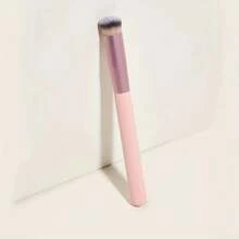 New 1-Piece Pink Concealer, 270s, Pink Acne-Prone Eye Socket Brush, Blending Brush, Professional Makeup Tool. - Pink - View 1