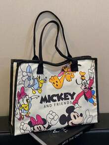 小熊维尼卡通时尚大容量单肩包、手提包、多功能单肩包，适合度假和日常出行