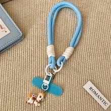 1 chiếc dây đeo cổ tay hình ngựa in chữ Tết Nguyên Đán, dây đeo điện thoại dễ thương có dây buộc, phụ kiện trang trí điện thoại, phù hợp với hầu hết các loại ốp lưng, miếng đệm có thể tháo rời, dành cho nam và nữ, chống mất và chống rơi, dây đeo cổ tay tiện dụng. - Nhiều màu - Xem 15