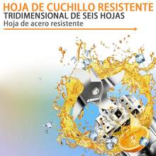 Licuadora profesional, licuadora de encimera, licuadora para cocina máxima de alta potencia para el hogar y comercial con temporizador, batidora para triturar hielo, postre congelado, sopa, pescado - Verde - Ver 5