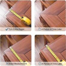1pc Transparent PVC Rectangular Table Mat, Suitable For Dining Table, Desk, Nightstand, Coffee Table, TV Cabinet, Shoe Cabinet, Office Desk, Floor Mat, Scratch-Resistant, Durable, Waterproof, Oil-Proof, Heat-Resistant, Easy To Clean, 1mm Thick Crystal Clear Table Top Protector - Transparent - View 13