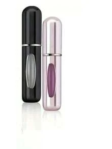 Bộ 5 chai xịt nước hoa mini có thể nạp lại, chai xịt nhỏ gọn cầm tay, vật dụng cần thiết khi đi du lịch, đồ dùng học tập, đồ dùng cắm trại nghỉ lễ, phụ kiện du lịch, nước hoa nữ, nước hoa nam, nước hoa đi biển - Nhiều màu - Xem 18
