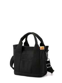 Bolso de lona de lujo minimalista y elegante