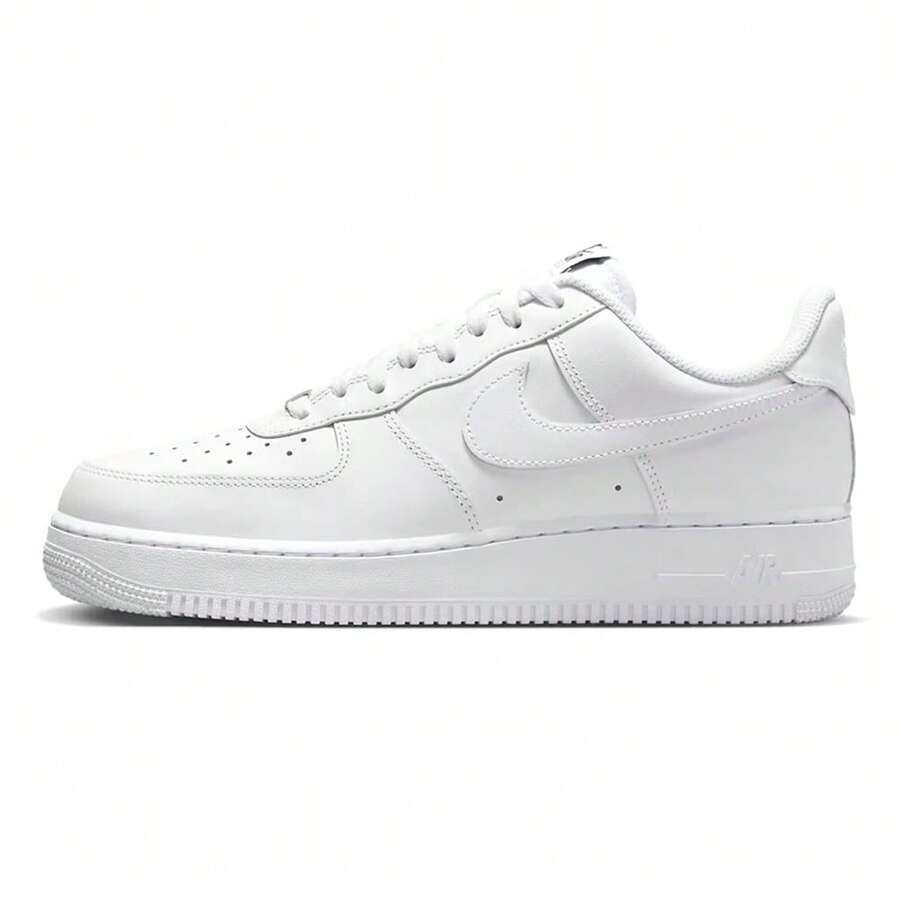Men's Nike Air Force 1 '07 FLYEASE White/White-White (FD1146 100) - 白色 - 查看 1