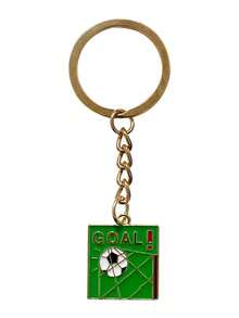 2个2026年美国-墨西哥世界杯足球纪念金属钥匙扣 - 彩色 - 查看 5