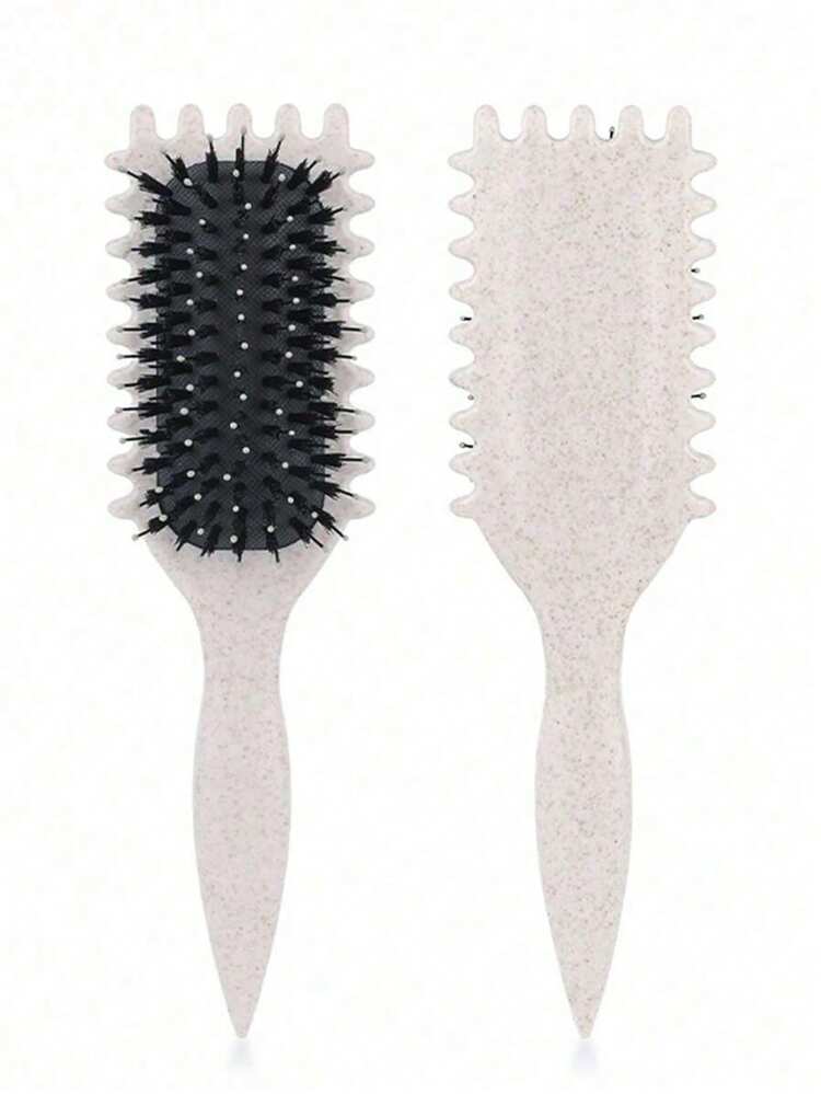 0150623540004 Hair Brushes - EU+UK 2026 Curling Styling Comb - Featuring Bristles And Special Design For Curly Hair, Suitable For Men And Women To Shape And Style Curly Hair, Reducing Pulling And Separation. Essential Hairstyling Tool, Product And Accessory For Salons, Beauty Parlors, Travel, Back To School, Vacation, Etc., As Well As Women's Hairstyling Accessories. - Multicolor - View 15