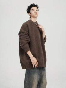 Men Jackets And Coats - Brown - View 3