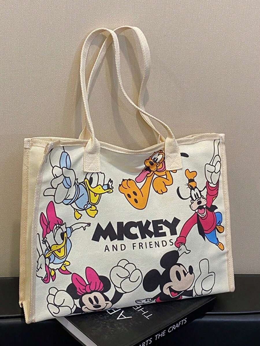 小熊维尼卡通时尚大容量单肩包、手提包、多功能单肩包，适合度假和日常出行