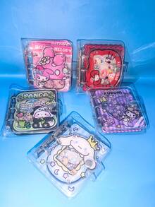 Sanrio 1个三丽鸥亚克力DIY创意活页照片收藏册，卡通3英寸卡片相册，摇一摇照片相册 - 彩色 - 查看 2