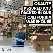 Microfiber Wholesale 18 Inch Microfiber Mop Pads - Machine Washable Reusable Refills And Replacement Wet Mop Heads Compatible With Any Microfiber Flat Mop System 18 Pack - trắng - Xem 3