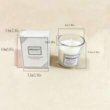 Fragrant Premium Scented Candle, Long-Lasting High-Quality Aromatherapy Candle, Romantic Atmosphere Candle Gift Gifts Birthday Graduation - White - View 8