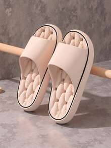 EVA Breathable Slippers, Non-Slip Indoor Home Bathroom Shower Slippers For Men And Women, Quick-Drying, Odor-Resistant, Suitable For Hotel Use Insulation,Galentines,Puppy,Carnival,Party Decorations