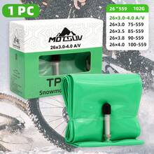 Bicycle TPU Inner Tube, Ultra-Lightweight Mountain Bike Tire, 26" 27" 29" 20" 24", Durable Mountain Bike Tires - Green - View 15