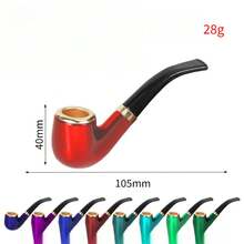 New Chicken Leg Smoking Gun Resin Pipe With Built-In Detachable Inner Pot For Cleaning And Reusable Filter Bakelite - Boss Pipe In Color - Random Color - View 12