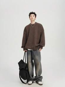 Men Jackets And Coats - Brown - View 7