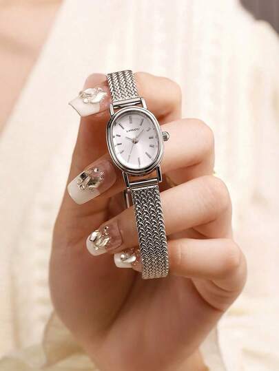 LIANDU LIANDU Women's Fashion Creative Multifunctional Compact Quartz Watch, Suitable For Daily Wear, Birthday Gift, Back To School, Thanksgiving, Romantic Occasions, Perfect Gift