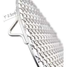 Dia 18cm 1" Height - Turbokey Cooling Rack with Legs Dia 7" Round Stainless Steel Cross Wire Barbecue Carbon Baking Net Grill Pan Grate for Instant Pot Pressure Cooker Oven (180mm 7") - Altura 25cm - Ver 2