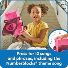 hand2mind - Bloques de numeros para Cantar a lo Largo de superheroes Juguetes de musica numeros para niños pequeños Juguetes de Aprendizaje de matematicas preescolares Peluches de Animales deDuradero y cultiva el interés de los niños - Multicolor - Ver 4
