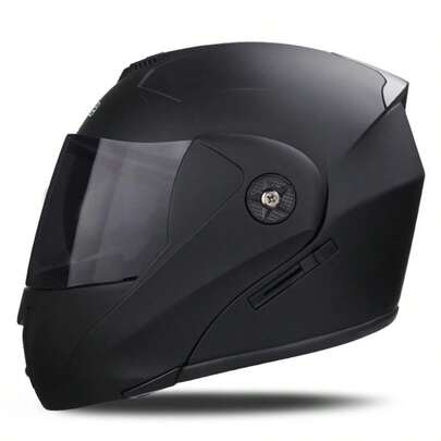 Motorcycle Flip-Up Helmet, Multi-Color, Suitable For All Seasons