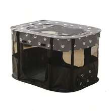 1pc Foldable Pet Maternity House, Cat/Dog Nest, Pet Cage, Shelter For Cats & Dogs - Multicolor - View 8