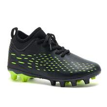 Kids' Outdoor Casual Shoes, Children's Outdoor Sports Shoes, Girls' Running Shoes, Boys' & Girls' Football Shoes - Green - View 11