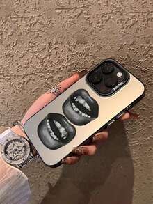 Unique Lip-Shaped Phone Case, Compatible With IPhone 17 Pro/17/17 Pro Max/16/16 Pro/16 Plus/16 Pro Max/16E/15/15 Pro/15 Plus/15 Pro Max/14 Pro Max/14 Pro/14 Plus/14/13 Pro Max/13 Pro/13/13 Mini/12 Pro Max/12 Pro/12/12 Mini/11 Pro Max/11 Pro/11 Series - Multicolor - View 3