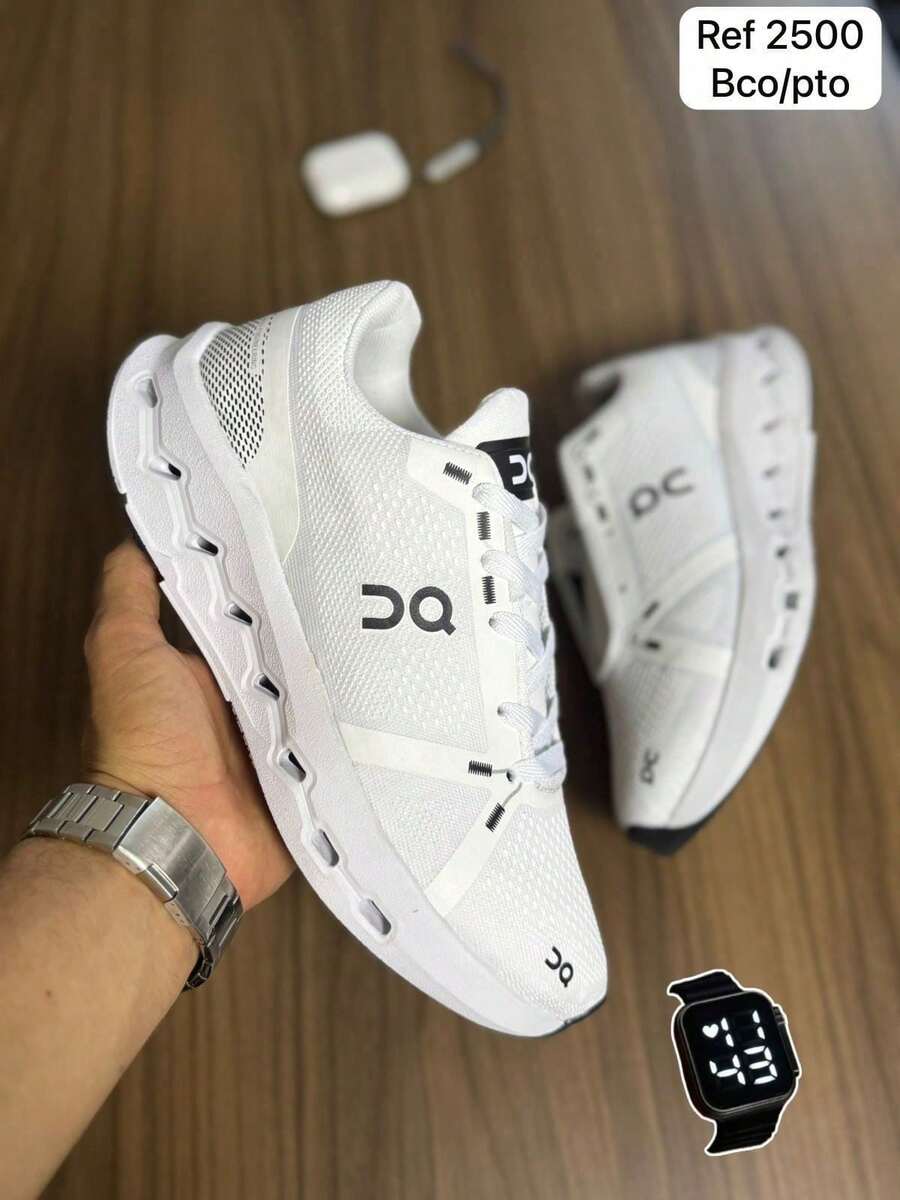 Women's Stylish Athletic Shoes For Gym, Comfortable, Soft, 2025, Colorful Street Shoes - JN bco pto + XEM MIỄN PHÍ - Xem 1