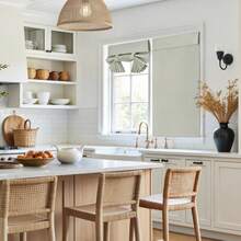 1件亚麻免打孔魔术贴门帘，不透明，魔术贴安装拆卸方便，自带魔术贴，推荐用于出租房，轻薄但不透明的窗帘/卧室帘 - 薄荷綠 - 查看 2