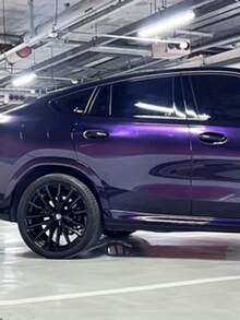 1 Roll Premium Metallic Super Bright Night Purple Vinyl Wrap Film - Bubble Free For All Vehicles - Liquid Metal Decal Exterior Appearance - one-size - View 7