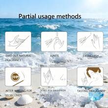 海洋鼠尾草香薰棒 - 仿木香薰棒，散发清新海盐香气，适合冥想、瑜伽、水疗及节日送礼（汉心风格包装），媲美真木香薰棒。 - 海洋鼠尾草 - 查看 10