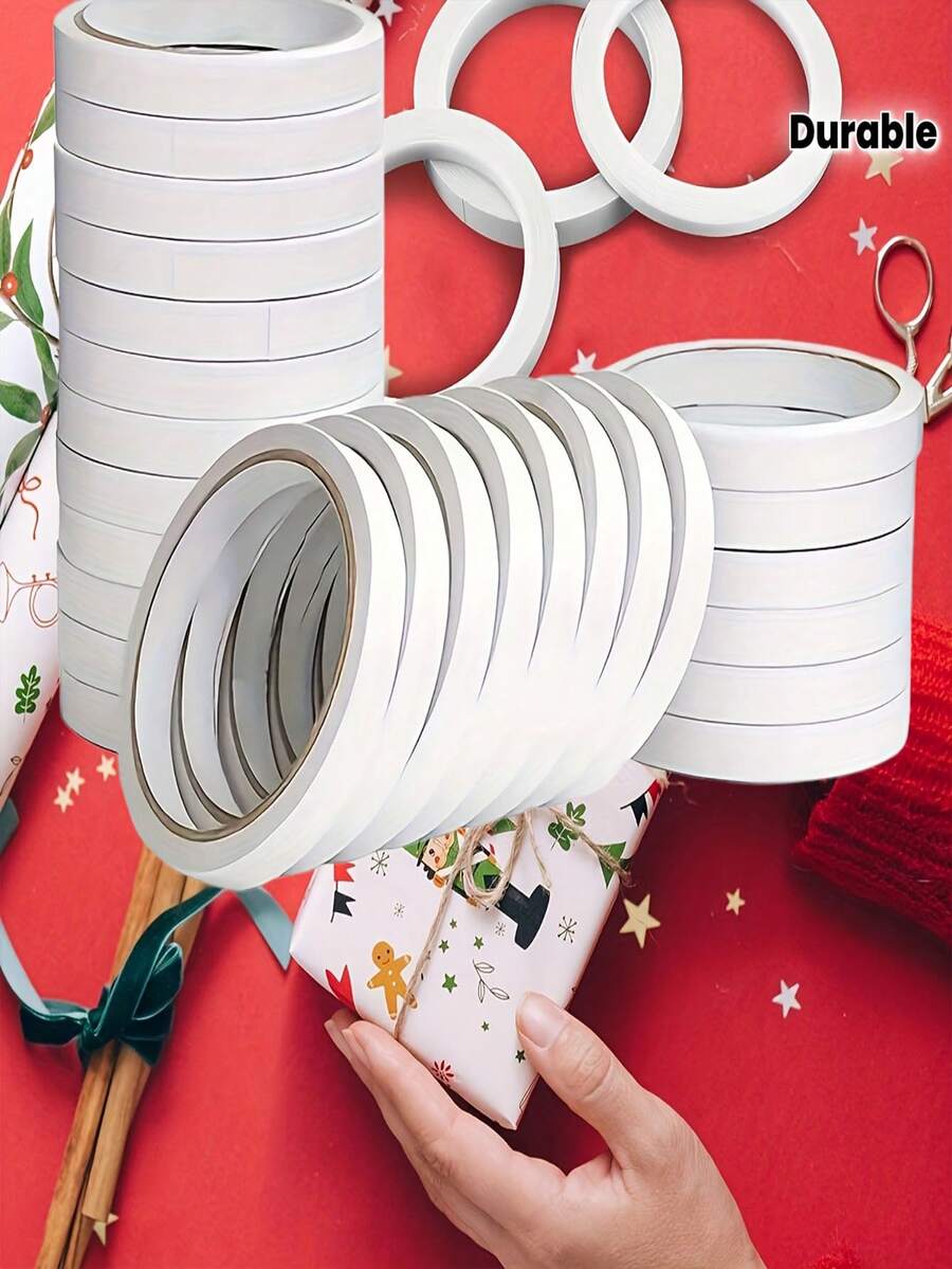 Used For Art Scrapbooking, Card Making, Gift Wrapping, DIY Office And Household Supplies, Scrapbooking Materials, Decorative Tape, Durable Tape, Smooth Stickers, Office Stationery, Creative Crafts, Tape, Multi-Purpose Tape, Craft Enthusiasts, And Artists. - Multicolor - View 1