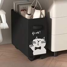 Under Desk Rolling Storage Cart - Essential Mobile Office Organizer, Perfect Gift For Mother's Day, Father's Day And Other Holidays - Multicolor - View 9