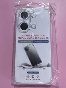 透明手机壳，360° 全方位保护，防震，防刮擦，防黄变，适用于各种 Poco 系列机型，如 Note 14 Pro+ 5G、14 Pro 5G、Note 13 Pro+、Poco F7、A5、15c 171（欧洲版）、Poco C85、15c 4G 173（欧洲版）等。 - 無色 - 查看 67