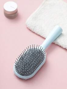 50pcs Elastic Mesh Nylon Brush Cleaner - Detachable & Reusable Regular Hair Comb, Round & Long Handle Brush Cleaning Tool, Hair Residue Remover, Brush Cleaning Kit - Multicolor - View 9