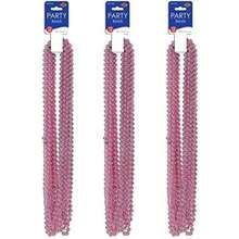 Beistle 50570- Party Beads, Small Round, 12/Card, Light Green(33" Beaded,Beads) - Multicolor - Ver 1