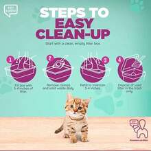 Arena para Gato, Ideal para Limpieza Diaria, Elimina Olores, Rápida Absorción, Baja en Polvo, Limpieza Fácil, con Aroma - Unitalla - Ver 6