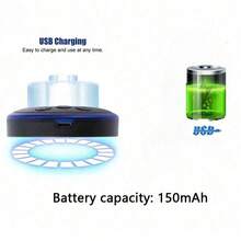 AXH. 无线EMS肌肉训练器和按摩器，全身肌肉放松，节日和生日礼物 - 黑色 - 查看 6