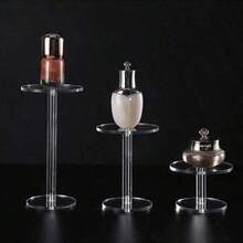 Acrylic Circular Display Stand Transparent Hand Action Figure Display Stand Cosmetics Perfume Small Acrylic Jewelry Watch Stand - Clear - View 11