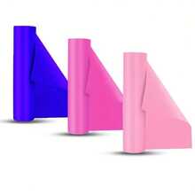 3pcs Pink Ombre Yoga Resistance Bands, Strength Training Stretch Bands, Fitness Elastic Bands, Yoga Resistance Loops - Pink Gradient Yoga Resistance Band - View 8