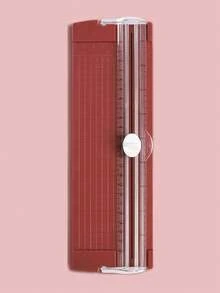 1个A3/A4双向裁纸刀，易于使用的精密裁切工具，适用于手工纸、卡片、照片裁剪，学校、家庭和办公用品