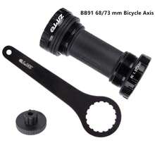 BSA68 Threaded Bottom Bracket BB91 68/73mm Bicycle Axle Screws For Mountain Bike And Road Bike, Aluminum Alloy Waterproof Crankset - Multicolor - View 10